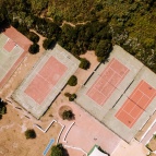 Sport Area Panoramic View