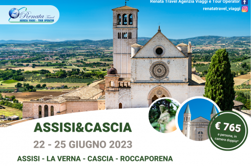 ASSISI E CASCIA 22-25 GIUGNO