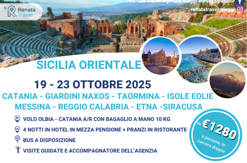 SICILIA ORIENTALE 19 - 23 OTTOBRE COPERTINA SITO